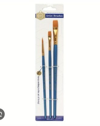 ARTIST BRUSH SET 3pc (6038F)
