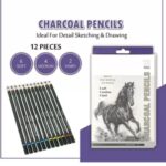 Charcoal Pencils Set 12pc