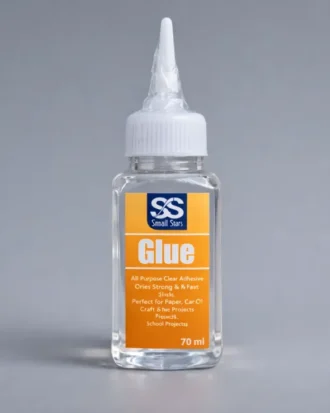 All Purpose Clear Glue – Strong Fast Dry Adhesive for Paper, Craft & School Projects | Liquid Transparent Glue
