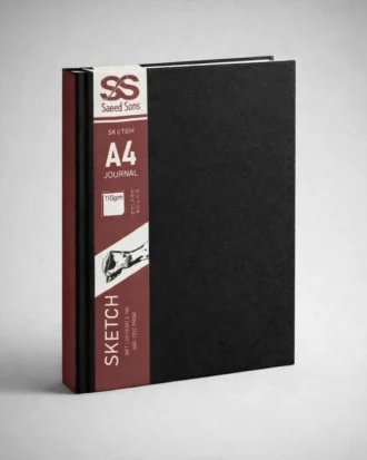 Sketch Book A3 - A4 - A5 - A6– 58 Pages 110gm Premium Drawing & Sketching Notebook for Artists, Students & Art Practice | Ideal for Pencil, Charcoal & Color Work